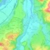 Carte topographique Les Murasse, altitude, relief