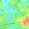 Carte topographique Murrell Green, altitude, relief