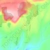 Carte topographique Skytop, altitude, relief