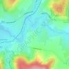 Carte topographique Clouseau, altitude, relief