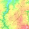 Carte topographique Bodiniry, altitude, relief
