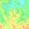 Carte topographique Lesquelen, altitude, relief