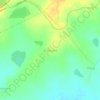 Carte topographique Muddaipet, altitude, relief