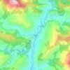 Carte topographique Thal, altitude, relief