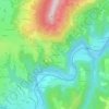 Carte topographique Saint-Ignac, altitude, relief
