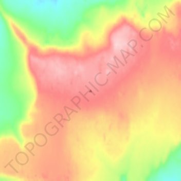 Carte topographique Horizon Hill, altitude, relief