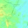 Carte topographique Beesby, altitude, relief