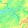 Carte topographique Lameries, altitude, relief