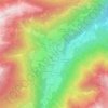 Carte topographique Thal, altitude, relief