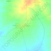 Carte topographique Vasant Nagar, altitude, relief