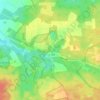 Carte topographique Oberohe, altitude, relief
