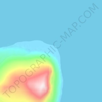 Carte topographique Cape Nares, altitude, relief