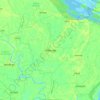 Carte topographique Shariatpur, altitude, relief