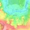 Carte topographique Дыбинцы, altitude, relief