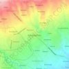 Carte topographique Girimoyo, altitude, relief
