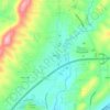 Carte topographique Vanns, altitude, relief