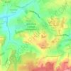 Carte topographique Westley, altitude, relief