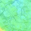 Carte topographique Karken, altitude, relief