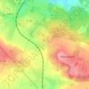 Carte topographique Clinchamps, altitude, relief