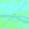 Carte topographique Tenche, altitude, relief