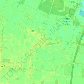 Carte topographique Haar, altitude, relief