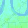 Carte topographique Teluk Bayur, altitude, relief