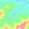 Carte topographique Enxabarda, altitude, relief