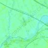 Carte topographique La Croix-du-Bac, altitude, relief