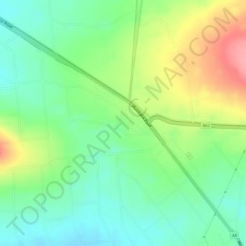 Carte topographique Chumvi, altitude, relief