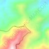 Carte topographique Murug-Turug, altitude, relief