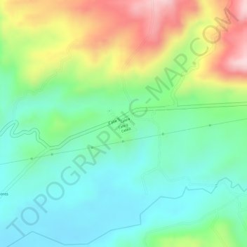 Carte topographique GABRIEL LOPEZ, altitude, relief