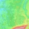 Carte topographique Wies, altitude, relief