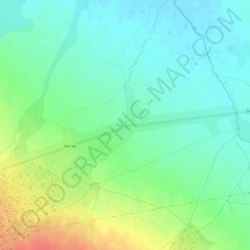 Carte topographique Borzont, altitude, relief