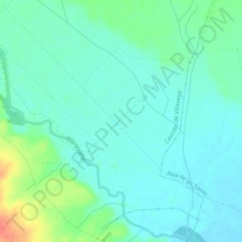 Carte topographique Pelaz, altitude, relief