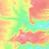 Carte topographique Ubayr, altitude, relief