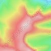 Carte topographique Bowscale Fell, altitude, relief