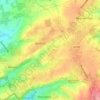 Carte topographique Terhorst, altitude, relief