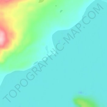 Carte topographique Hazen Camp, altitude, relief