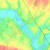 Carte topographique Les Lucs, altitude, relief