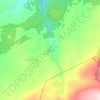 Carte topographique Yarhisar, altitude, relief
