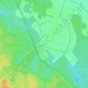 Carte topographique Бычки, altitude, relief