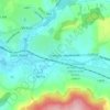 Carte topographique Chenois, altitude, relief