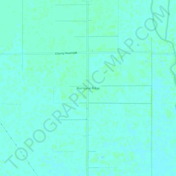 Carte topographique Hurricane Ridge, altitude, relief