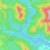 Carte topographique Ceps, altitude, relief
