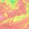 Carte topographique Eichstätt, altitude, relief