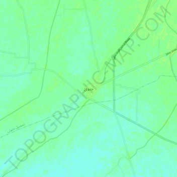 Carte topographique Jatoi, altitude, relief