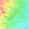 Carte topographique Pandanlandung Kidul, altitude, relief