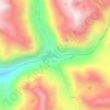 Carte topographique 坦塘, altitude, relief