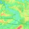 Carte topographique Hagen, altitude, relief