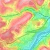 Carte topographique Munschecker, altitude, relief